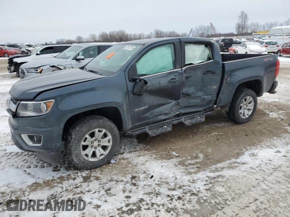 ✅ 2020 Chevrolet Colorado 4WD LT • VIN: 1GCGTCEN4L1160117 • Лот: 89152135. Опубликован ранее на Copart с пробегом Не указан. Бесплатный доступ к архиву аукционных продаж из США и подробный отчёт об истории автомобиля на DreamBid. Изображение 1.