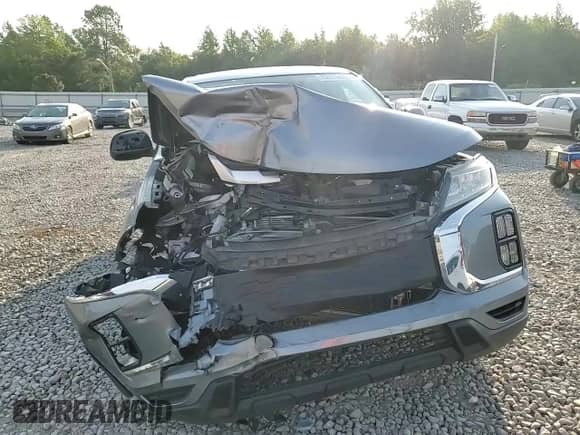 2021 Mitsubishi Outlander ES with VIN JA4APUAU8MU036584, listed as a Copart auction lot 82076805 with 53,924 mi miles and Salvage title. Bid and sale history available at DreamBid. Image 14.