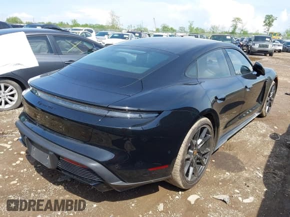 ✅ 2023 Porsche Taycan GTS • VIN: WP0AD2Y13PSA48174 • Lot: 42063961. Listed on IAAI with 2,322 mi. Free auction sales archive from the USA and detailed vehicle history report at DreamBid. Image 4.