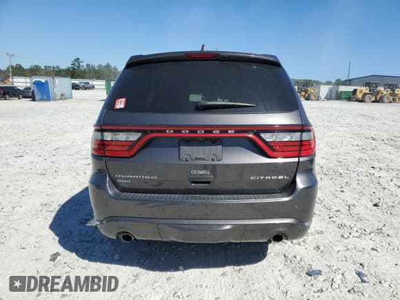 ✅ 2016 Dodge Durango Citadel Anodized Platinum • VIN: 1C4SDJET4GC425123 • Lot: 86120335. Wystawiony na Copart z przebiegiem 61 393 mil. Bezpłatny archiwum sprzedaży aukcyjnych z USA i szczegółowy raport historii pojazdu na DreamBid. Zdjęcie 6.