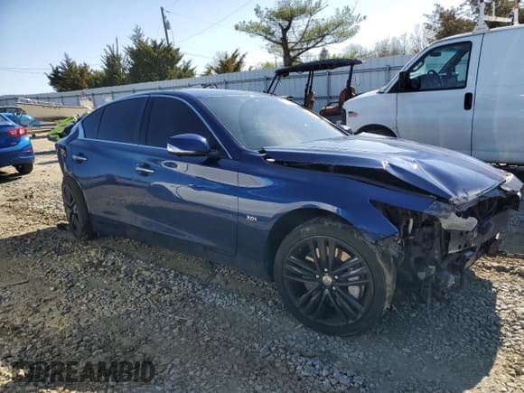 ✅ 2017 Infiniti Q50 Sport • VIN: JN1EV7AR4HM834423 • Лот: 52693975. Опубликован ранее на Copart с пробегом Не указан. Бесплатный доступ к архиву аукционных продаж из США и подробный отчёт об истории автомобиля на DreamBid. Изображение 4.