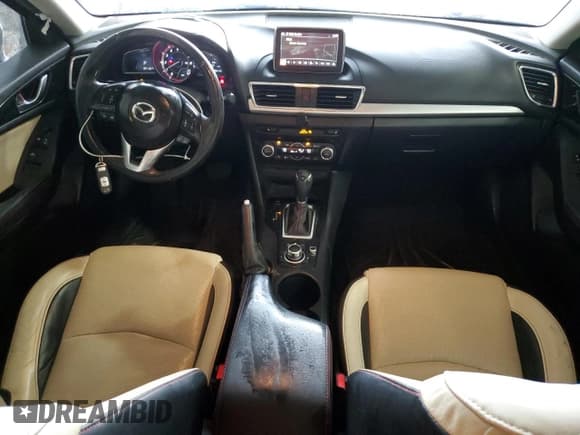 ✅ 2016 Mazda 3 S Grand Touring • VIN: JM1BM1N33G1299655 • Lot: 71784895. Listed on Copart with 92,116 mi. Free auction sales archive from the USA and detailed vehicle history report at DreamBid. Image 8.