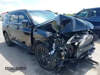 ✅ 2025 Hyundai Palisade Calligraphy • VIN: KM8R7DGE9SU818121 • Лот: 43126321. Опубликован ранее на IAAI с пробегом 21 041 миль. Бесплатный доступ к архиву аукционных продаж из США и подробный отчёт об истории автомобиля на DreamBid. Изображение 1.