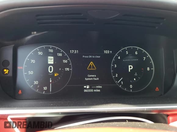 ✅ 2017 Land Rover Range Rover • VIN: SALGW2FEXHA350746 • Lot: 66448083. Listed on Copart with 63,335 mi. Free auction sales archive from the USA and detailed vehicle history report at DreamBid. Image 9.