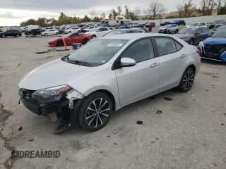 ✅ 2018 Toyota Corolla SE • VIN: 5YFBURHEXJP769694 • Lot: 90058055. Listed on Copart with 98,325 mi. Free auction sales archive from the USA and detailed vehicle history report at DreamBid. Image 1.