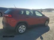 ✅ 2015 Jeep Cherokee Sport • VIN: 1C4PJLAB8FW560058 • Lot: 92923385. Listed on Copart with 117,470 mi. Free auction sales archive from the USA and detailed vehicle history report at DreamBid. Image 3.