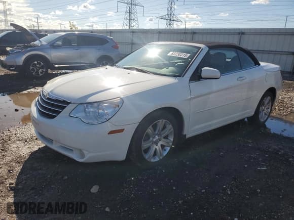 ✅ 2010 Chrysler Sebring Touring • VIN: 1C3BC5ED1AN187640 • Lot: 82230315. Listed on Copart with 159,763 mi. Free auction sales archive from the USA and detailed vehicle history report at DreamBid. Image 1.