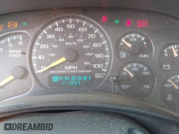 ✅ 2001 Chevrolet Silverado 1500 LS • VIN: 2GCEC19V211173896 • Lot: 42594285. Listed on IAAI with 171,937 mi. Free auction sales archive from the USA and detailed vehicle history report at DreamBid. Image 7.