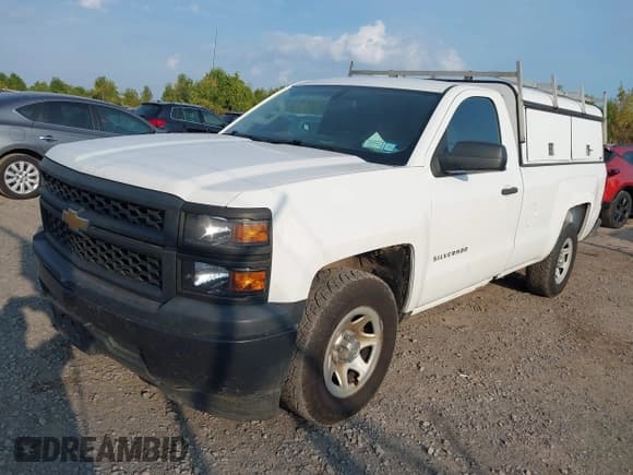 ✅ 2014 Chevrolet Silverado 1500 Work Truck • VIN: 1GCNCPEH2EZ380403 • Лот: 43257822. Опубликован ранее на IAAI с пробегом 169 115 миль. Бесплатный доступ к архиву аукционных продаж из США и подробный отчёт об истории автомобиля на DreamBid. Изображение 2.