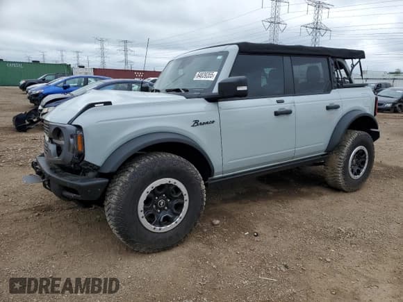 ✅ 2021 Ford Bronco • VIN: 1FMEE5DP1MLB00233 • Лот: 64839355. Опубликован ранее на Copart с пробегом 14 292 миль. Бесплатный доступ к архиву аукционных продаж из США и подробный отчёт об истории автомобиля на DreamBid. Изображение 1.