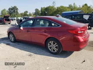 2015 Hyundai Sonata SE with VIN 5NPE24AF7FH025452, listed as a Copart auction lot 84548935 with 74,560 mi miles and Salvage title. Bid and sale history available at DreamBid. Image 2.