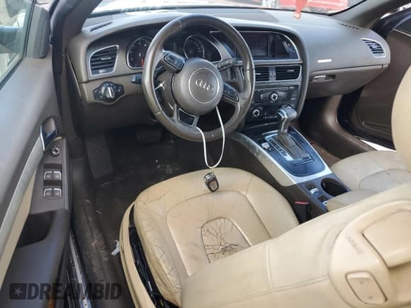 ✅ 2013 Audi A5 Premium • VIN: WAUAFAFH1DN002450 • Lot: 70864494. Listed on Copart with 136,303 mi. Free auction sales archive from the USA and detailed vehicle history report at DreamBid. Image 8.