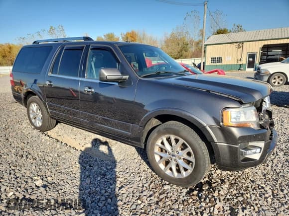 ✅ 2017 Ford Expedition Max Limited • VIN: 1FMJK2AT1HEA64089 • Lot: 91572615. Listed on Copart with 221,508 mi. Free auction sales archive from the USA and detailed vehicle history report at DreamBid. Image 4.