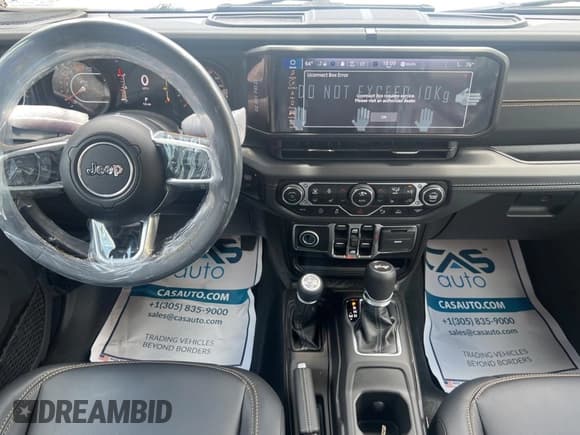 ✅ 2024 Jeep Wrangler Sahara • VIN: 1C4PJXEN2RW250259 • Лот: 64118155. Опубликован ранее на Copart с пробегом 13 миль. Бесплатный доступ к архиву аукционных продаж из США и подробный отчёт об истории автомобиля на DreamBid. Изображение 9.