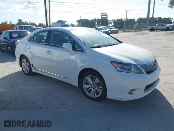 ✅ 2011 Lexus HS 250h • VIN: JTHBB1BA2B2045655 • Lot: 42021780. Listed on IAAI with 279,594 mi. Free auction sales archive from the USA and detailed vehicle history report at DreamBid. Image 1.
