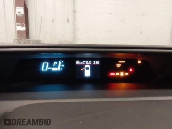 ✅ 2014 Toyota Prius Two • VIN: JTDKDTB37E1570181 • Lot: 43818310. Listed on IAAI with 155,531 mi. Free auction sales archive from the USA and detailed vehicle history report at DreamBid. Image 7.