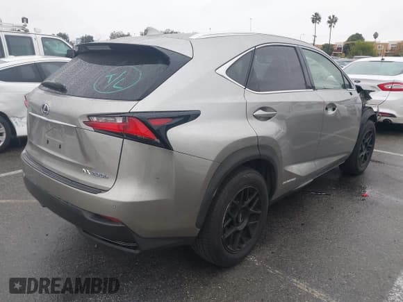 ✅ 2017 Lexus NX 300h • VIN: JTJBJRBZ1H2060033 • Lot: 43714701. Listed on IAAI with 108,430 mi. Free auction sales archive from the USA and detailed vehicle history report at DreamBid. Image 4.