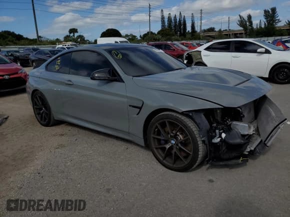 ✅ 2019 BMW M4 CS • VIN: WBS3S7C56KAC09792 • Lot: 76513383. Listed on Copart with 55,538 mi. Free auction sales archive from the USA and detailed vehicle history report at DreamBid. Image 4.
