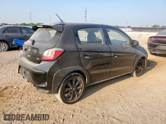 ✅ 2023 Mitsubishi Mirage Black Edition • VIN: ML32AWHJ5PH003478 • Лот: 72029975. Опубликован ранее на Copart с пробегом 68 684 миль. Бесплатный доступ к архиву аукционных продаж из США и подробный отчёт об истории автомобиля на DreamBid. Изображение 3.