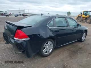 2013 Chevrolet Impala LT with VIN 2G1WB5E37D1163607, listed as a IAAI auction lot 42648558 with 117,743 mi miles and . Bid and sale history available at DreamBid. Image 4.