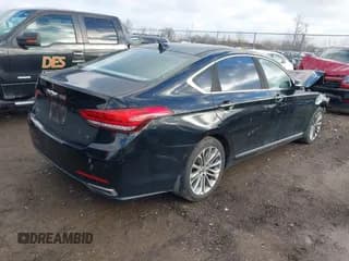 ✅ 2015 Hyundai Genesis 3.8L • VIN: KMHGN4JE1FU017971 • Lot: 40954119. Wystawiony na IAAI z przebiegiem 85 349 mil. Bezpłatny archiwum sprzedaży aukcyjnych z USA i szczegółowy raport historii pojazdu na DreamBid. Zdjęcie 4.