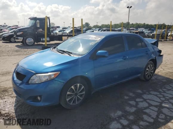 ✅ 2009 Toyota Corolla LE • VIN: 1NXBU40E59Z017216 • Lot: 64729655. Listed on Copart with 192,917 mi. Free auction sales archive from the USA and detailed vehicle history report at DreamBid. Image 1.