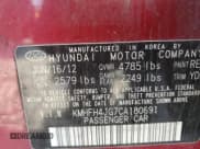 ✅ 2012 Hyundai Azera • VIN: KMHFH4JG7CA180691 • Лот: 80361885. Опубликован ранее на Copart с пробегом 170 644 миль. Бесплатный доступ к архиву аукционных продаж из США и подробный отчёт об истории автомобиля на DreamBid. Изображение 12.