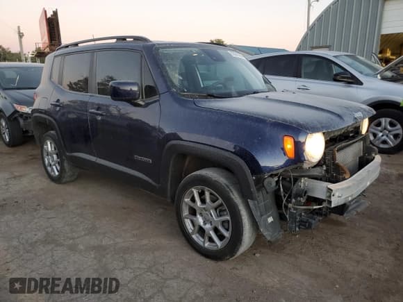 ✅ 2021 Jeep Renegade Latitude • VIN: ZACNJDBB9MPN33115 • Lot: 82581835. Wystawiony na Copart z przebiegiem 80 238 mil. Bezpłatny archiwum sprzedaży aukcyjnych z USA i szczegółowy raport historii pojazdu na DreamBid. Zdjęcie 4.