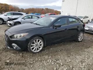 ✅ 2015 Mazda 3 S Touring • VIN: JM1BM1L31F1230898 • Lot: 90973975. Listed on Copart with 147,314 mi. Free auction sales archive from the USA and detailed vehicle history report at DreamBid. Image 1.