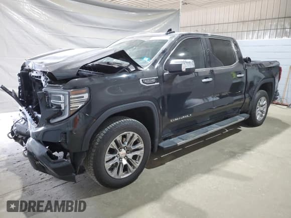 ✅ 2023 GMC Sierra 1500 Denali • VIN: 3GTUUGED2PG325510 • Лот: 66712735. Опубликован ранее на Copart с пробегом 25 434 миль. Бесплатный доступ к архиву аукционных продаж из США и подробный отчёт об истории автомобиля на DreamBid. Изображение 1.