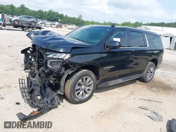 2024 Chevrolet Suburban LT z VIN 1GNSCCKD7RR413440, wystawiony jako IAAI lot #42604040 z przebiegiem 29 976 mil mil oraz . Historia ofert i sprzedaży dostępna na DreamBid. Obrazek 2.