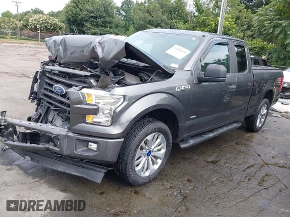 ✅ 2017 Ford F-150 XL • VIN: 1FTEX1EPXHFB91349 • Lot: 42865474. Listed on IAAI with 27,502 mi. Free auction sales archive from the USA and detailed vehicle history report at DreamBid. Image 2.