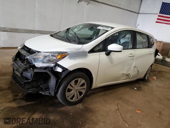 ✅ 2017 Nissan Note SV • VIN: 3N1CE2CP1HL356249 • Лот: 91943485. Опубликован ранее на Copart с пробегом 77 152 миль. Бесплатный доступ к архиву аукционных продаж из США и подробный отчёт об истории автомобиля на DreamBid. Изображение 1.