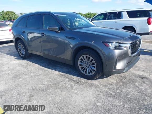 ✅ 2024 Mazda CX-90 Preferred Plus • VIN: JM3KKCHD7R1163898 • Лот: 42894217. Опубликован ранее на IAAI с пробегом 28 152 миль. Бесплатный доступ к архиву аукционных продаж из США и подробный отчёт об истории автомобиля на DreamBid. Изображение 1.