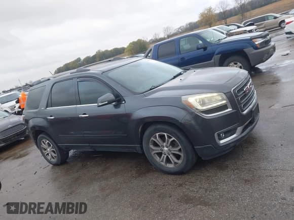 ✅ 2013 GMC Acadia SLT • VIN: 1GKKVRKDXDJ156260 • Lot: 43557466. Listed on IAAI with 177,470 mi. Free auction sales archive from the USA and detailed vehicle history report at DreamBid. Image 13.