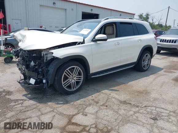 ✅ 2022 Mercedes-Benz GLS 450 • VIN: 4JGFF5KE0NA629494 • Лот: 42722063. Опубликован ранее на IAAI с пробегом 36 077 миль. Бесплатный доступ к архиву аукционных продаж из США и подробный отчёт об истории автомобиля на DreamBid. Изображение 2.