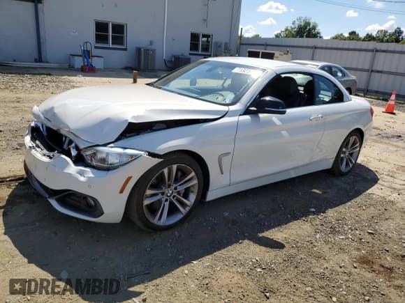 ✅ 2015 BMW 4 Series 435i • VIN: WBA3T3C53FP738370 • Lot: 71323845. Listed on Copart with 68,761 mi. Free auction sales archive from the USA and detailed vehicle history report at DreamBid. Image 1.