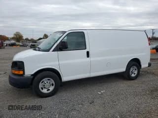 ✅ 2014 Chevrolet Express Cargo • VIN: 1GCWGFCA3E1130871 • Lot: 91214655. Listed on Copart with 102,159 mi. Free auction sales archive from the USA and detailed vehicle history report at DreamBid. Image 1.