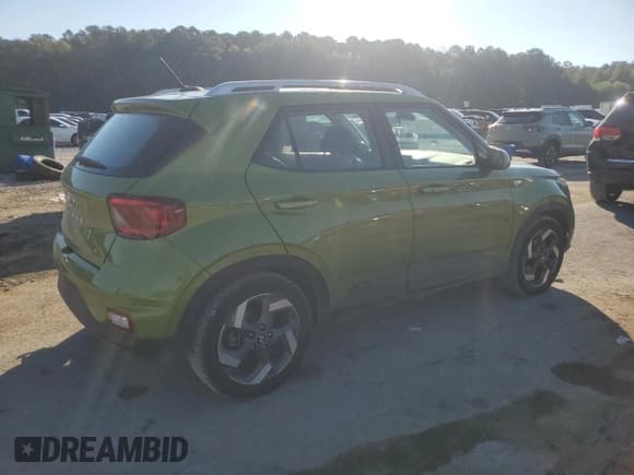 ✅ 2024 Hyundai Venue Limited • VIN: KMHRC8A31RU319771 • Lot: 81914135. Listed on Copart with 22,184 mi. Free auction sales archive from the USA and detailed vehicle history report at DreamBid. Image 3.