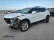 2022 Chevrolet Blazer LT with VIN 3GNKBCR45NS230294, listed as a Copart auction lot 77458144 with 51,209 mi miles and Salvage title. Bid and sale history available at DreamBid. Image 1.