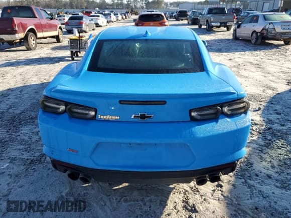 ✅ 2023 Chevrolet Camaro LT1 • VIN: 1G1FF1R77P0114711 • Lot: 43577835. Listed on Copart with 35,955 mi. Free auction sales archive from the USA and detailed vehicle history report at DreamBid. Image 6.