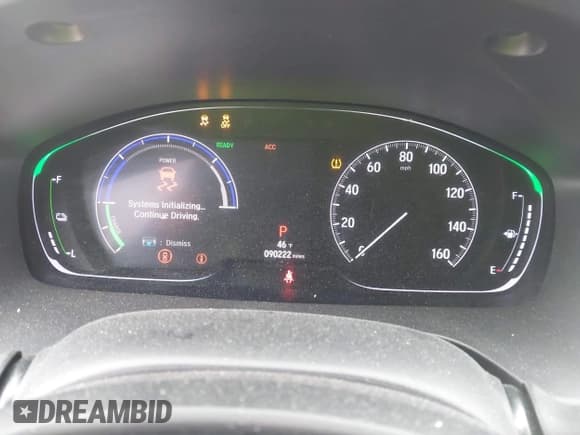 ✅ 2019 Honda Insight LX • VIN: 19XZE4F15KE015720 • Lot: 43712115. Listed on IAAI with 90,222 mi. Free auction sales archive from the USA and detailed vehicle history report at DreamBid. Image 7.