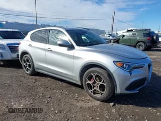 ✅ 2018 Alfa Romeo Stelvio Sport • VIN: ZASFAKPN6J7B83439 • Lot: 43608061. Listed on IAAI with 138,560 mi. Free auction sales archive from the USA and detailed vehicle history report at DreamBid. Image 1.