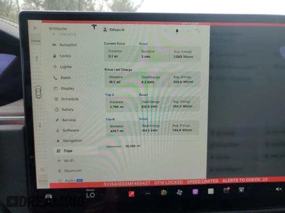 ✅ 2021 Tesla Model S Long Range • VIN: 5YJSA1E50MF455437 • Lot: 81558085. Wystawiony na Copart z przebiegiem 36 289 mil. Bezpłatny archiwum sprzedaży aukcyjnych z USA i szczegółowy raport historii pojazdu na DreamBid. Zdjęcie 9.