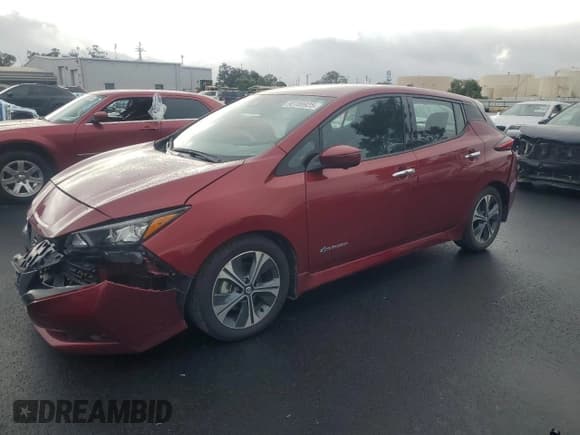 ✅ 2018 Nissan LEAF S • VIN: 1N4AZ1CP5JC315391 • Lot: 92708925. Wystawiony na Copart z przebiegiem 48 821 mil. Bezpłatny archiwum sprzedaży aukcyjnych z USA i szczegółowy raport historii pojazdu na DreamBid. Zdjęcie 1.