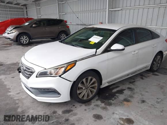 2017 Hyundai Sonata Sport with VIN 5NPE34AF4HH503102, listed as a IAAI auction lot 43255337 with 126,135 mi miles and . Bid and sale history available at DreamBid. Image 18.