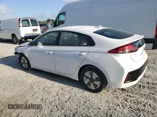 2018 Hyundai Ioniq Blue z VIN KMHC65LC1JU062527, wystawiony jako Copart lot #51278654 z przebiegiem 152 427 mil mil oraz . Historia ofert i sprzedaży dostępna na DreamBid. Obrazek 2.