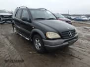 ✅ 1998 Mercedes-Benz M 320/430/500 • VIN: 4JGAB54EXWA012141 • Lot: 43884204. Listed on IAAI with 250,945 mi. Free auction sales archive from the USA and detailed vehicle history report at DreamBid. Image 1.