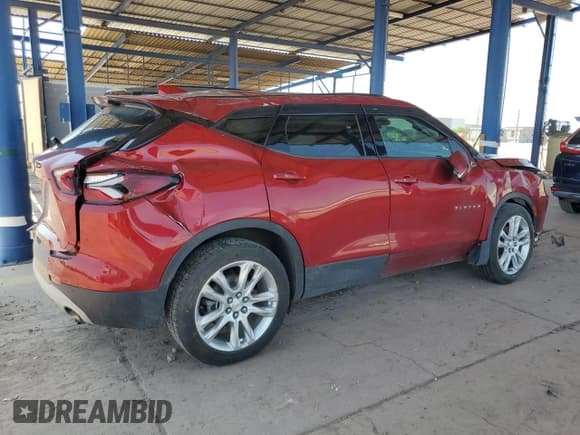 ✅ 2021 Chevrolet Blazer LT • VIN: 3GNKBDR41MS519404 • Лот: 61413265. Опубликован ранее на Copart с пробегом 55 410 миль. Бесплатный доступ к архиву аукционных продаж из США и подробный отчёт об истории автомобиля на DreamBid. Изображение 3.