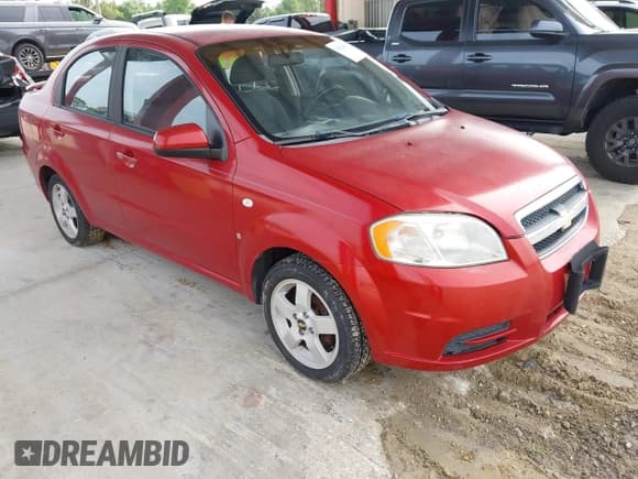 ✅ 2007 Chevrolet Aveo LT • VIN: KL1TG566X7B153881 • Lot: 42626501. Wystawiony na IAAI z przebiegiem 122 555 mil. Bezpłatny archiwum sprzedaży aukcyjnych z USA i szczegółowy raport historii pojazdu na DreamBid. Zdjęcie 1.